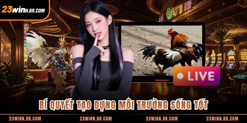 Bí quyết tạo dựng môi trường sống tốt