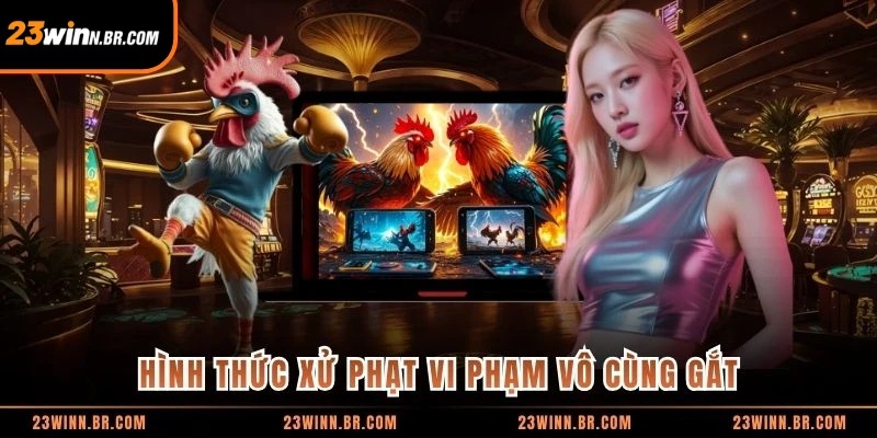 Hình thức xử phạt vi phạm vô cùng gắt
