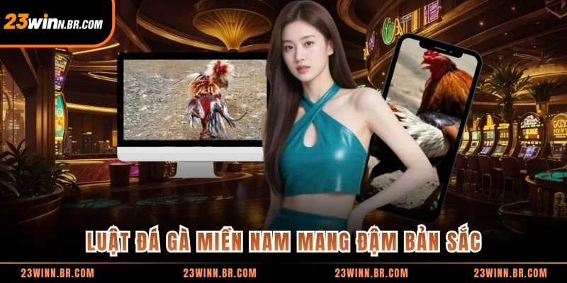 Luật đá gà miền nam mang đậm bản sắc