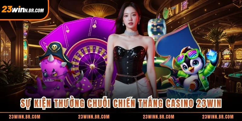 Sự kiện thưởng chuỗi chiến thắng casino 23WIN